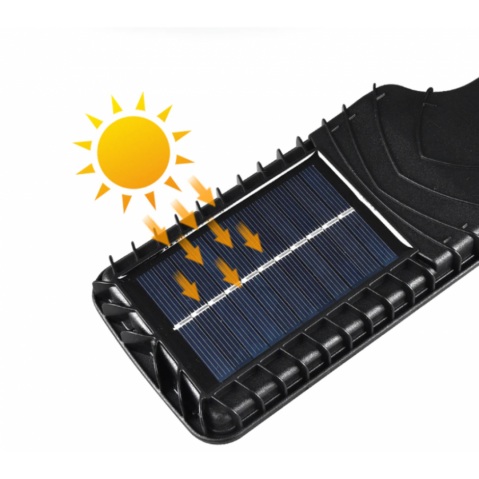 Set 5  x Lampi Solare de Perete cu 117 LED-uri COB, 3 Moduri de Functionare, Telecomanda, Senzor de Miscare si Lumina