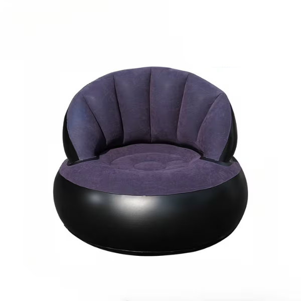 Scaun gonflabil cu pompă inclusă, 85×70 cm, pentru interior și exterior