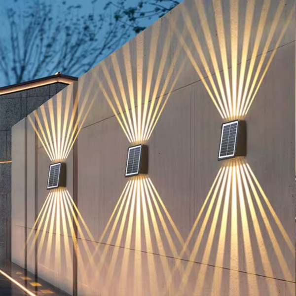 Lampă Solară Exterior ORALUMI – Lumină Caldă, Fără Cablu