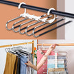 Set 2 x Umeraș Multifuncțional pentru Pantaloni SMARTHANGER – 5 Niveluri