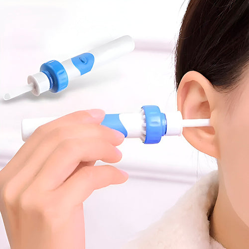 1+1 CADOU - Dispozitiv electric pentru curățarea urechilor – aspirare delicată