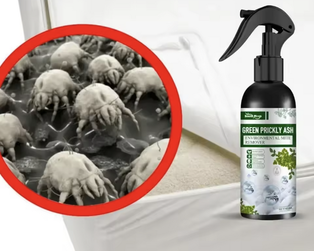 Spray anti-acarieni pentru casă, pe bază de ardei verde